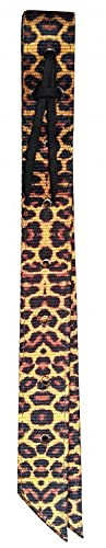 Showman ® Cheetah print and Turquoise wither strap.