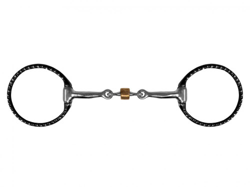Embouchure De Mors Dogbone En Acier Inoxydable Gravé - Showman (Réf. 239040)