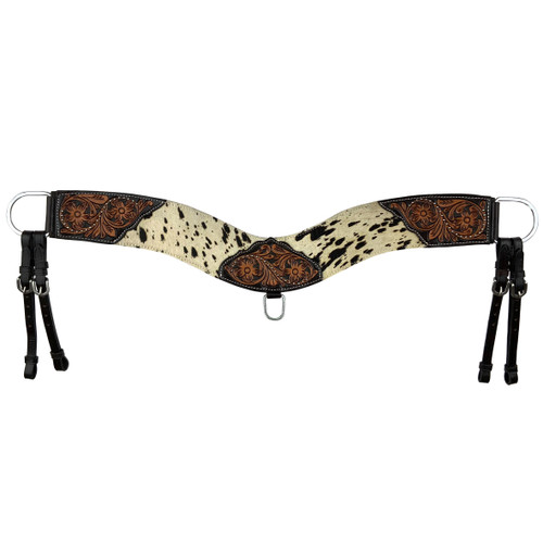 Showman ® Floral tooled tripping collar.