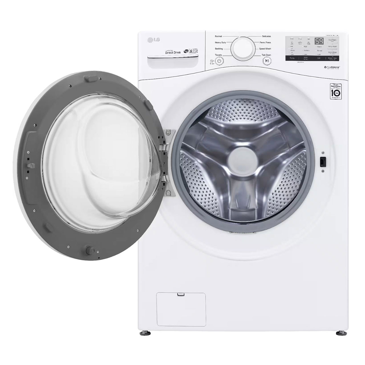 LG - 4.5 Cu. Ft. High Efficiency Stackable Front-Load Washer door LG - 4.5 Cu. Ft. High Efficiency Stackable Front-Load Washer door