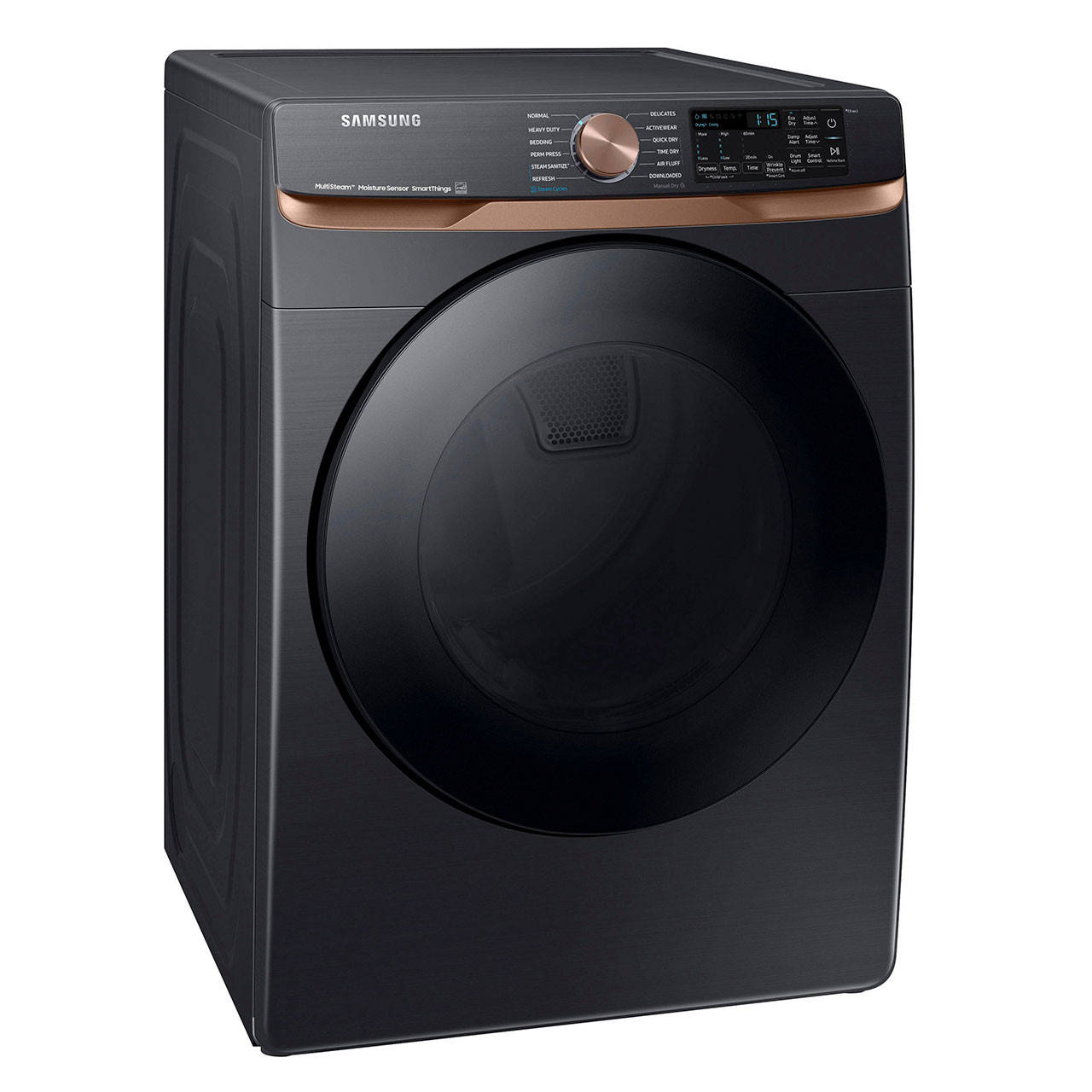 Samsung™ Stackable Smart Electric Dryer with Steam and Sensor Dry