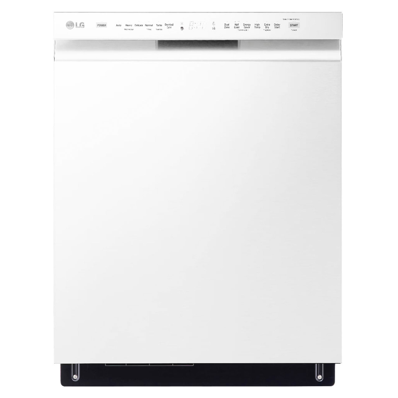 Front Control Built-In Tub Dishwasher with 3rd Rack - White Front Control Built-In Tub Dishwasher with 3rd Rack - White