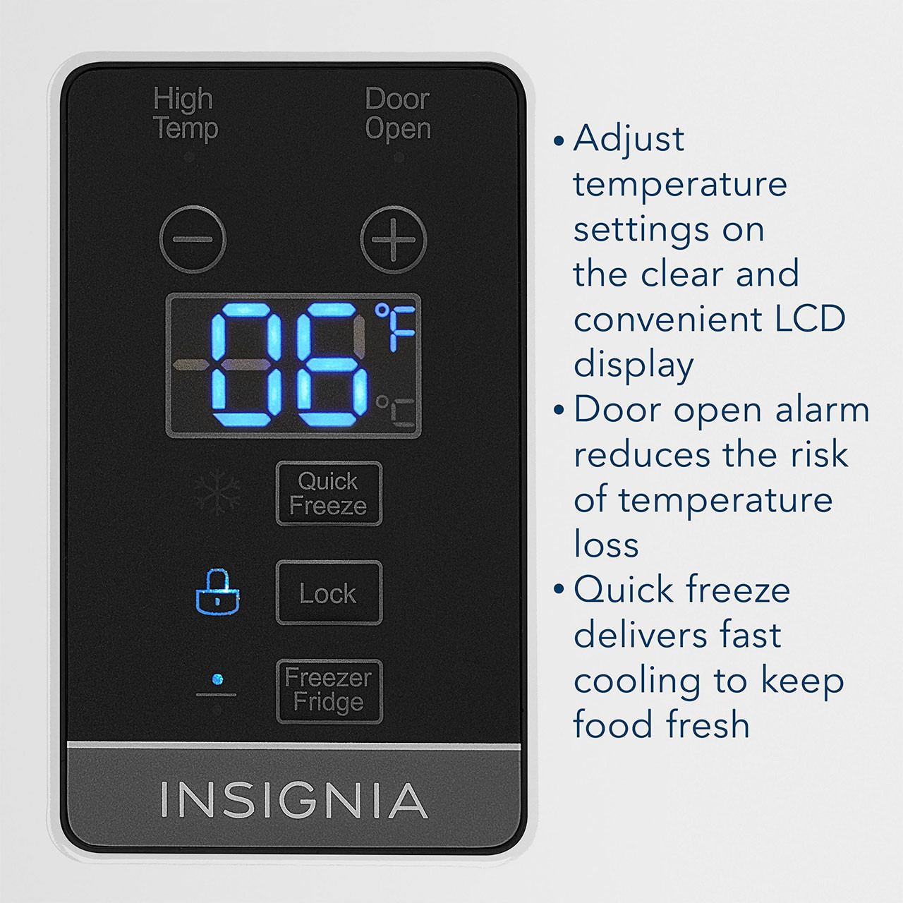 Insigna™ 17 Cu. Ft. Garage Ready Convertible Upright Freezer - White