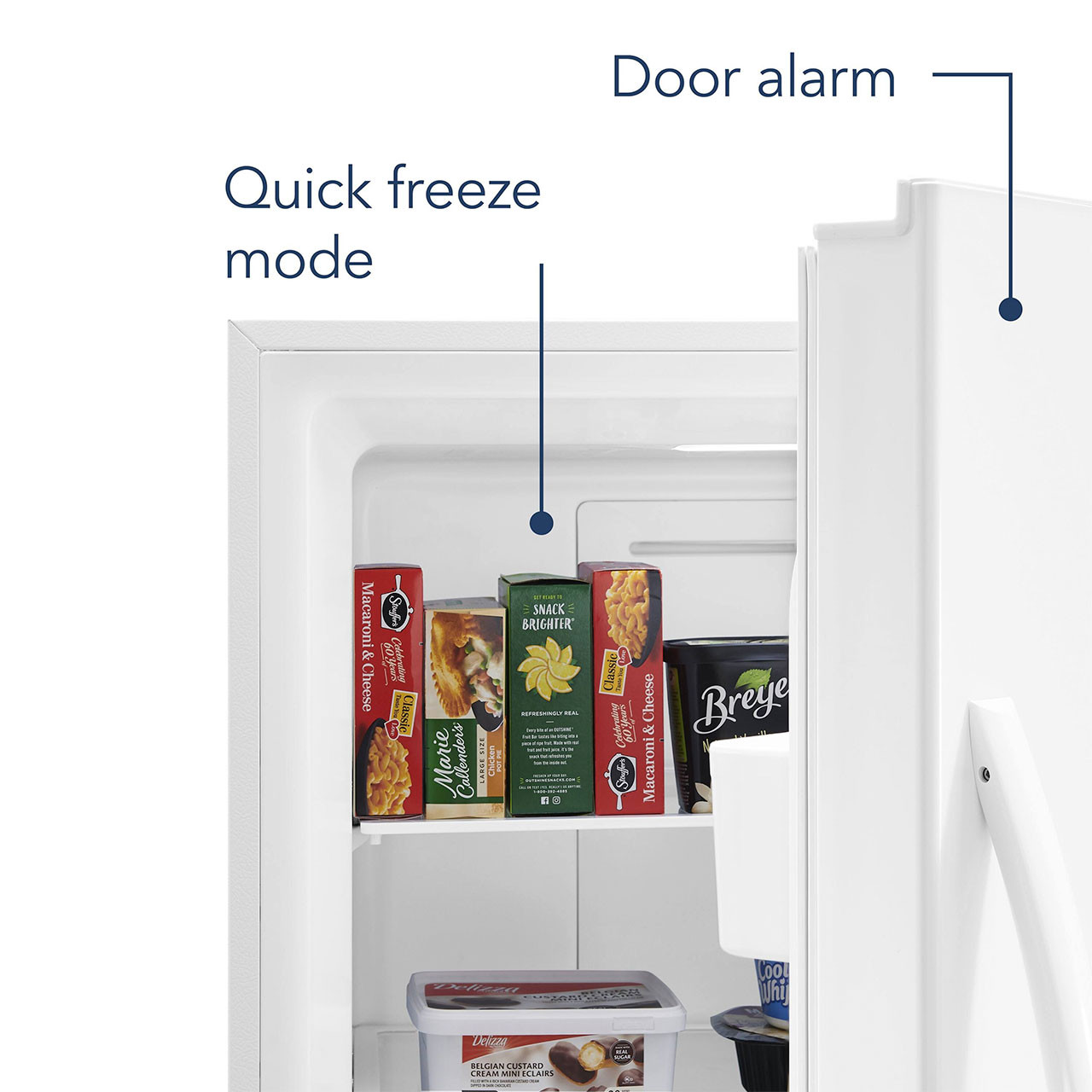 Insigna™ 17 Cu. Ft. Garage Ready Convertible Upright Freezer - White