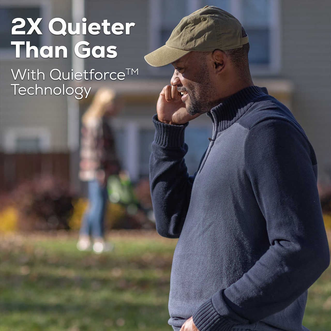 2x Quieter than Gas