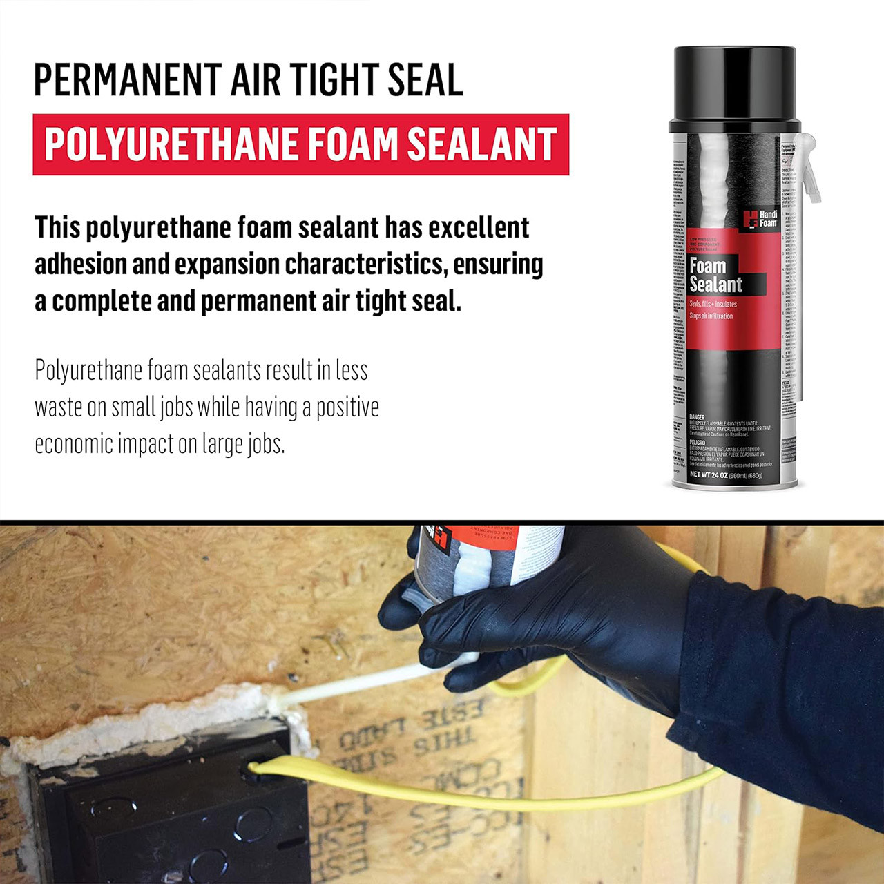 HandiFoam Sealant Air Tight Seal