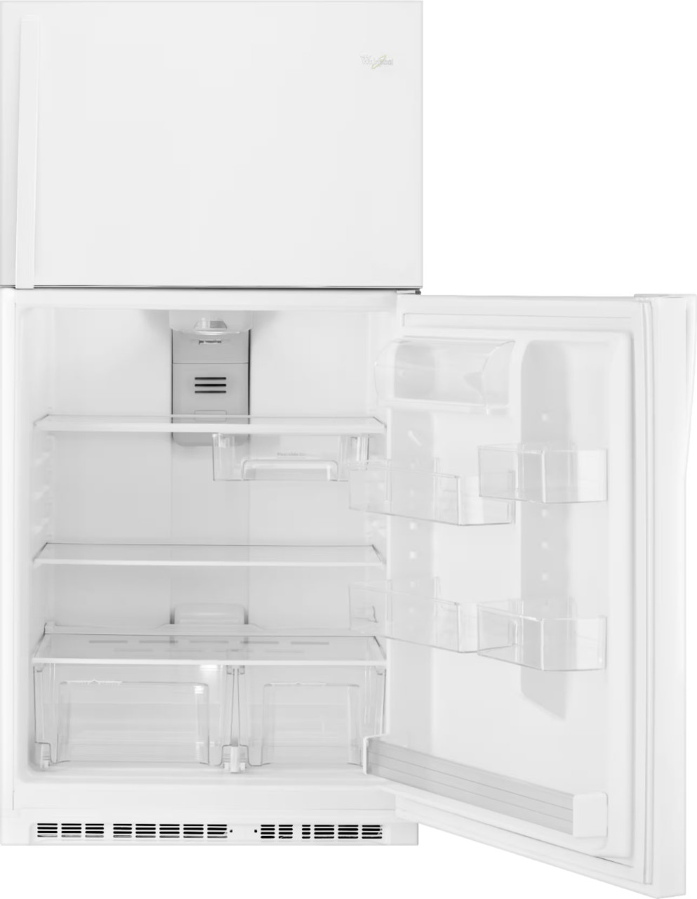 Whirlpool - 21.3 Cu. Ft. Top-Freezer Refrigerator - White