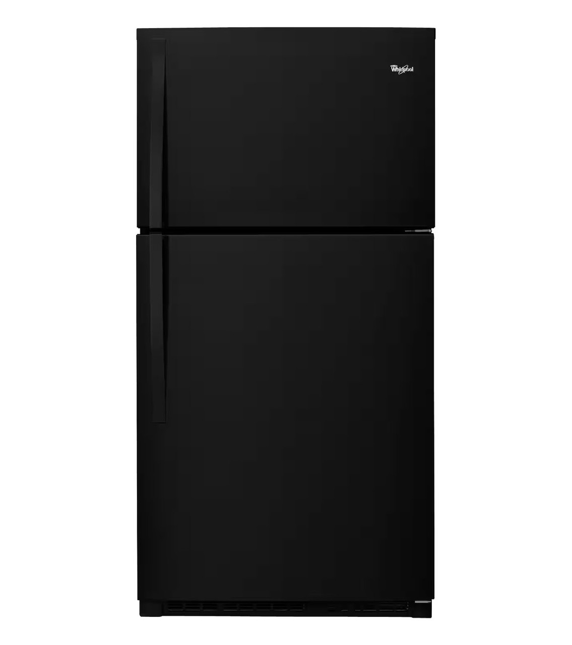 Whirlpool - 21.3 Cu. Ft. Top-Freezer Refrigerator - Black