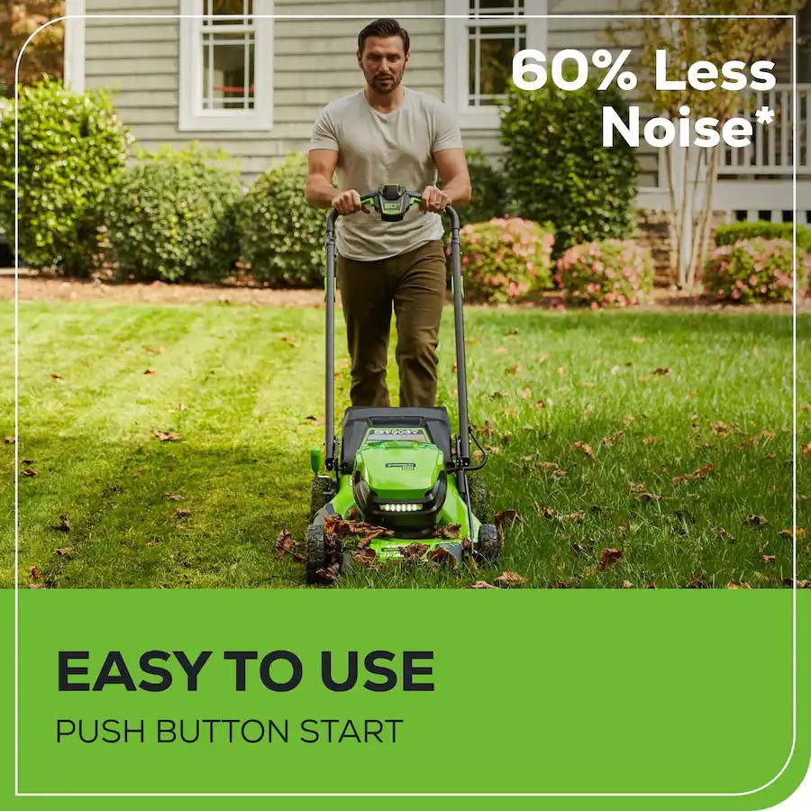 Greenworks Lawn Mower - Thumbnail 4