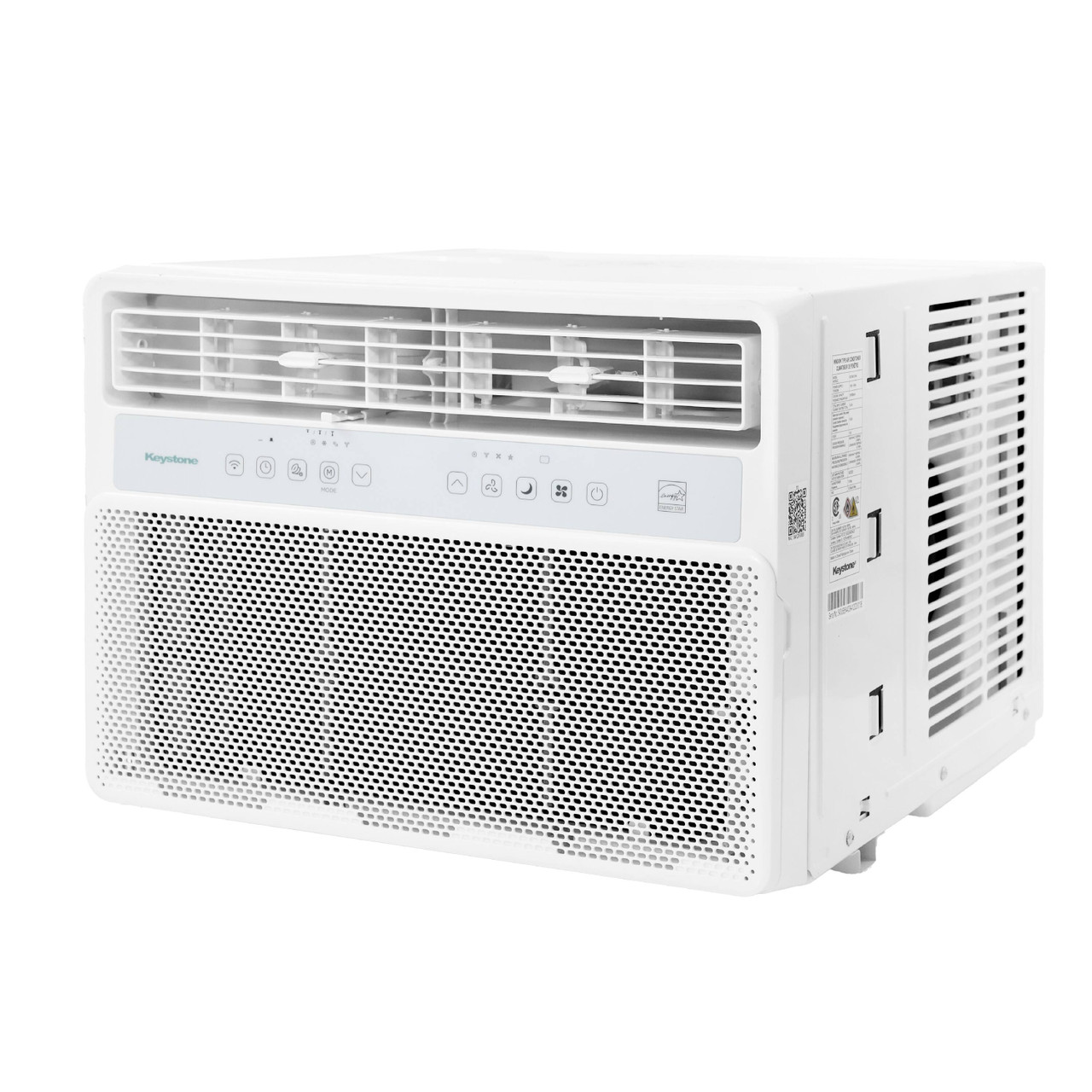 Keystone - 10,000 BTU 450 Sq. Ft Window Mounted Inverter Air Conditioner with Remote Control - White