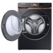 Samsung - 5.0 Cu. Ft. High-Efficiency Stackable Smart Front Load Washer door open