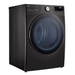 LG - 7.4 Cu. Ft. Stackable Smart Electric Dryer angle view LG - 7.4 Cu. Ft. Stackable Smart Electric Dryer angle view