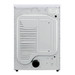 LG - 7.4 Cu. Ft. Stackable Electric Dryer with FlowSense back LG - 7.4 Cu. Ft. Stackable Electric Dryer with FlowSense back