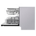 Front Control Built-In Tub Dishwasher with 3rd Rack - Black - side with drawers Front Control Built-In Tub Dishwasher with 3rd Rack - Black - side with drawers