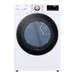 LG™ Stackable Smart Electric Dryer with Steam and Built-In Intelligence - White LG™ Stackable Smart Electric Dryer with Steam and Built-In Intelligence - White
