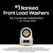 Samsung™ High-Efficiency Stackable Smart Front Load Washer JD Power Samsung™ High-Efficiency Stackable Smart Front Load Washer JD Power