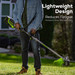 String Trimmer has light weight design