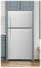 Whirlpool™ - 21.3 Cu. Ft. Top-Freezer Refrigerator in kitchen cutout