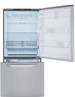LG - 25.5 Cu. Ft. Bottom-Freezer Refrigerator with Ice Maker - PrintProof Stainless Steel
