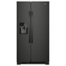 Whirlpool™ - 33-inch Wide Side-by-Side Refrigerator - 21 cu. ft. - Black