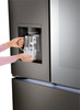 LG - Counter-Depth MAX 25.5 Cu. Ft. French Door-in-Door Smart Refrigerator with Mirror InstaView - Black Stainless Steel
