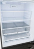 LG - 25.5 Cu. Ft. Bottom-Freezer Refrigerator with Ice Maker - Black Stainless Steel