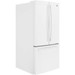 GE - 24.7 Cu. Ft. French Door Refrigerator with Internal Water Dispenser - High Gloss White