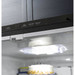 GE - 24.7 Cu. Ft. French Door Refrigerator with Internal Water Dispenser - High Gloss Black