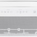 Keystone - 550 Sq. Ft 12,000 BTU Window Mounted Inverter Air Conditioner with 10,000 BTU Supplemental Heat Function - White