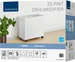 Insignia™ - 2,000 Sq. Ft. 35-Pint Portable Dehumidifier with 4.86 qt Bucket Capacity and ENERGY STAR Certification - White