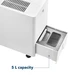 Insignia™ - 2,000 Sq. Ft. 35-Pint Portable Dehumidifier with 4.86 qt Bucket Capacity and ENERGY STAR Certification - White