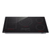 LG - 36-in Wide Built-In Electric Induction Smart Cooktop with 5 Elements and UltraHeat 5.0kW Element - Black Ceramic