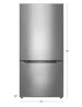 Insignia™ - 30 in. Wide 18.6 Cu. Ft. Bottom Freezer Refrigerator with ENERGY STAR Certification - Stainless Steel