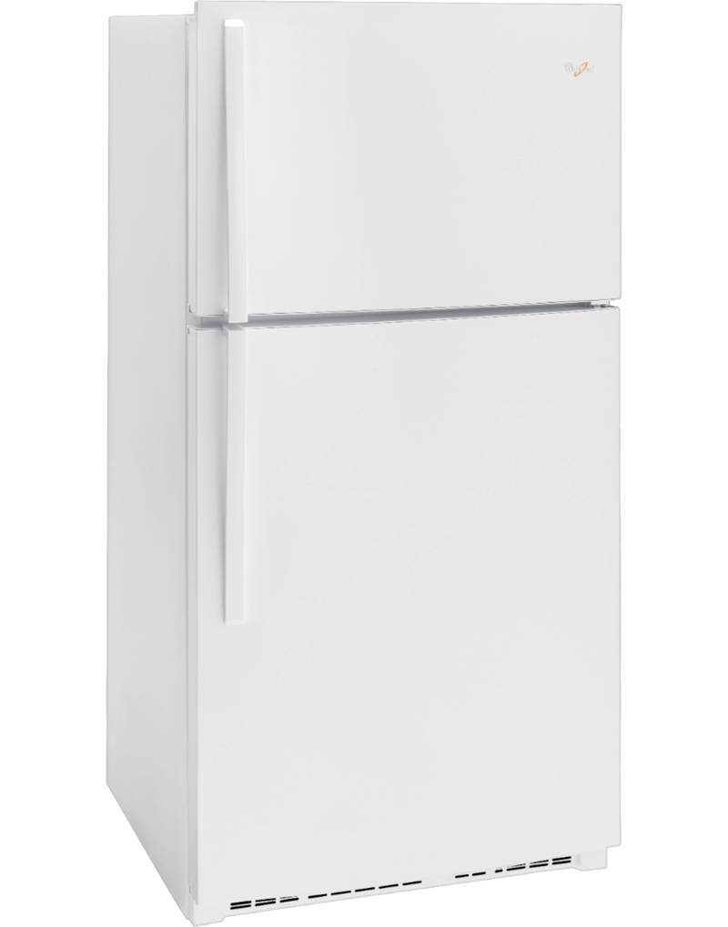 Whirlpool - 21.3 Cu. Ft. Top-Freezer Refrigerator - White