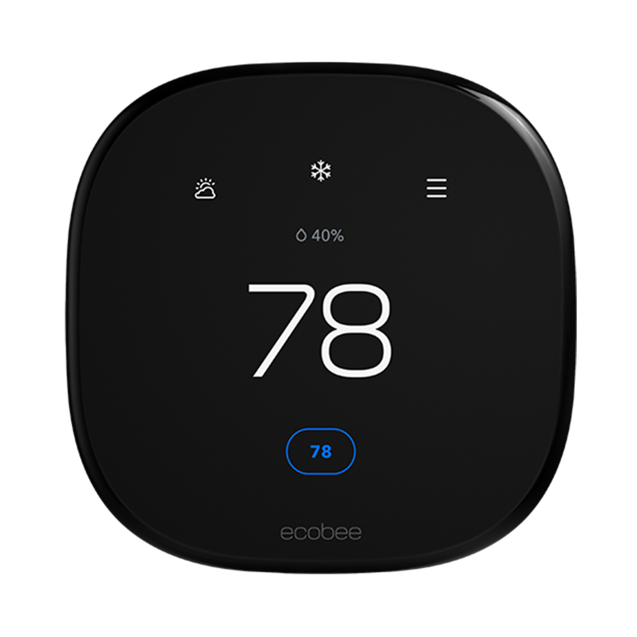 smartthermostat-sensor-threequarter-view-white-us-400px.png ecobee smart thermostat with sensor side by side