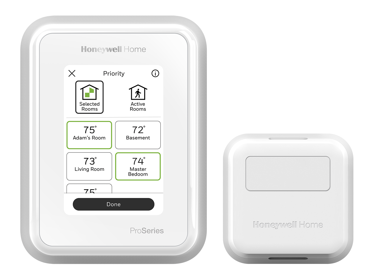 Thermostat with sensor