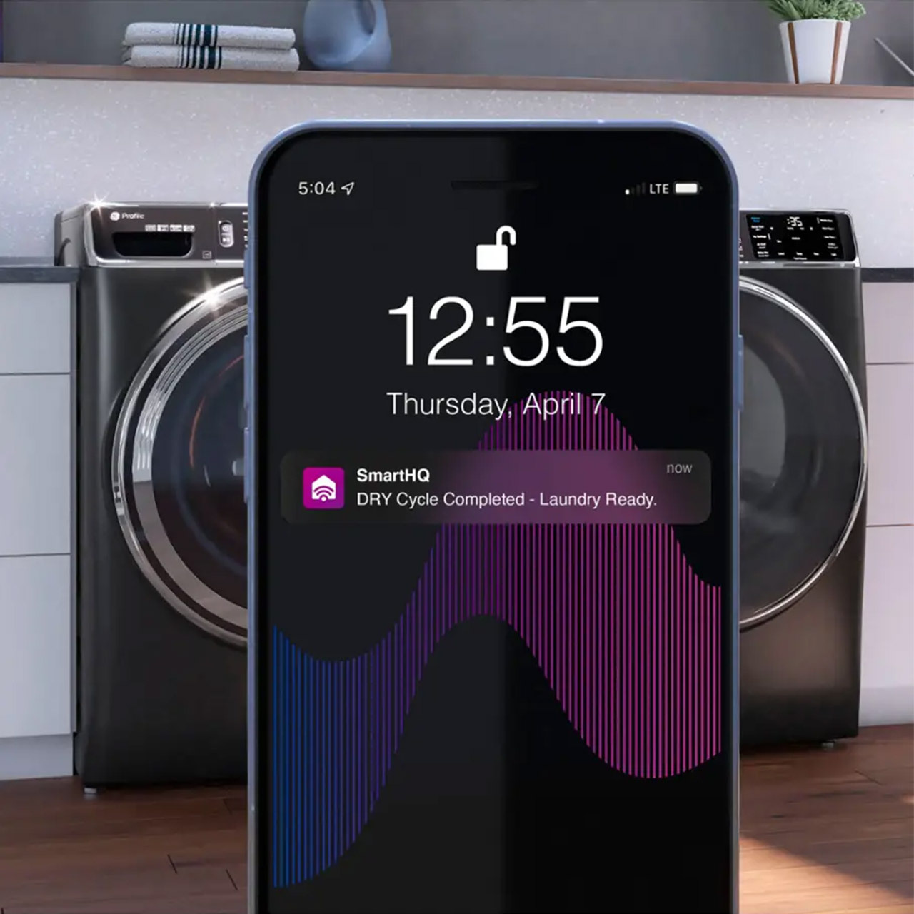 GE Profile Washer app