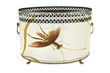 Oval Ivory Cachet Planter