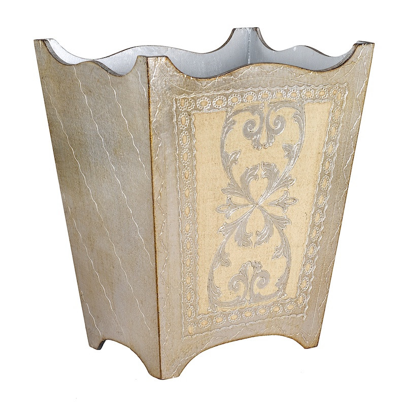 Buy Decorative Wood Waste Paper Bins for Bedroom & Living Rooms