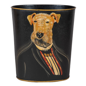 Our New Dog Art Waste Paper Bins: From Kitsch to Cool - A History of Dressed Up Dogs in Art | Must Have Bins