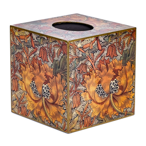 art deco tissue box cover