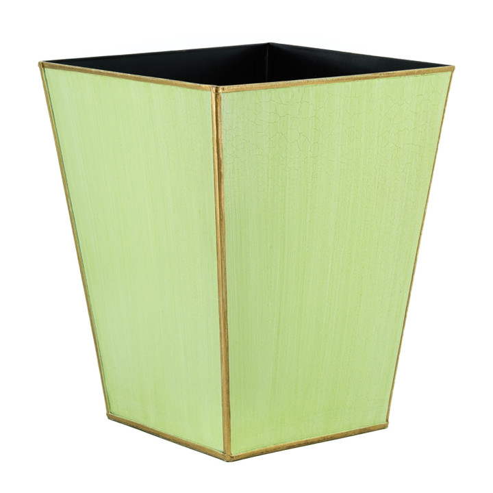 Plain Lime Green Waste Paper Bin