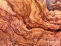 Light Burr Walnut Tissue Box Cover - decoupage (wood)