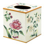 Flower Bloom Country Tissue Box Cover (metal)