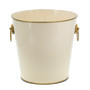 Milano Waste Paper Bin - Ivory