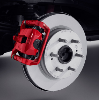 Brake Calipers, Pickup, Red