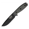 Esee Knives Model 4 CP Black Blade Serrated Edge Knife