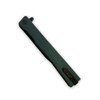 Ocaso Knives BSAAGWB Solstice - Wharncliffe Black Blade & Antique Green Titanium Handle