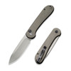 Civivi C2103C Button Lock Elementum Pocket Knife with Micarta Handle