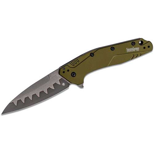 Kershaw 1812OLCB Dividend Olive Composite Blade